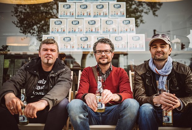 Die drei Gründer der Heldenpause